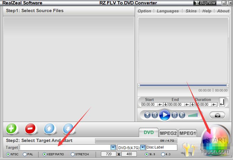 RZ Flv To DVD Converter(Flv转DVD格式软件) v15.0 免费安装版