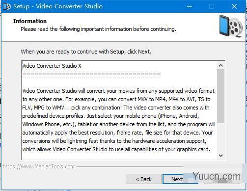 Video Converter Studio(视频转换软件) v10.0.0.226 免费安装版