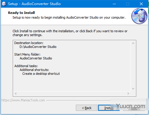 AudioConverter Studio(音乐格式转换软件) v11.0 免费安装版
