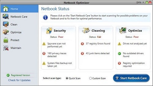 Netbook Optimizer(系统优化软件) v1.00.91 安装版