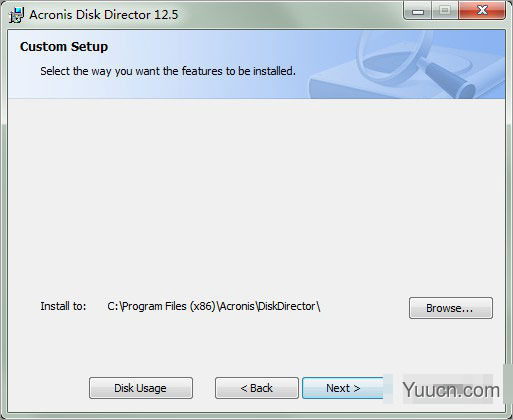 磁盘分区管理软件acronis disk director v12.5 破解安装版版(附安装教程+序列号)