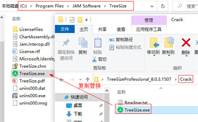 TreeSize Pro 磁盘数据管理工具 v8.0.3 中文破解版(附破解文件+安装教程)