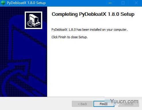 PyDebloatX(卸载win10默认应用软件) v1.8.0 免费安装版