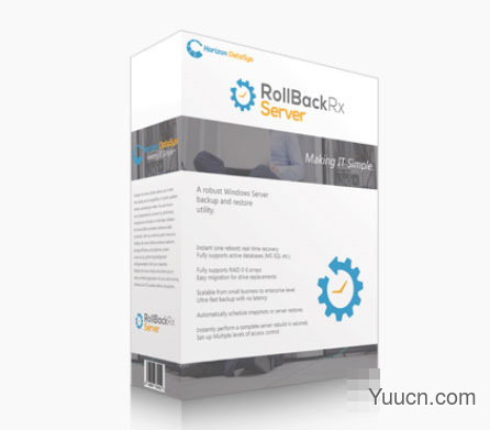 RollBack Rx Server服务器备份还原软件 v3.3 破解授权版(附安装教程)