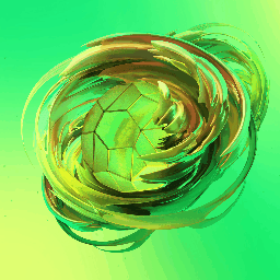 Wallpaper Engine 绿水晶旋涡形状动态壁纸 免费版