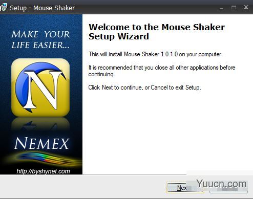 Mouse Shaker(自定义鼠标手势工具) v1.0.1.0 免费安装版