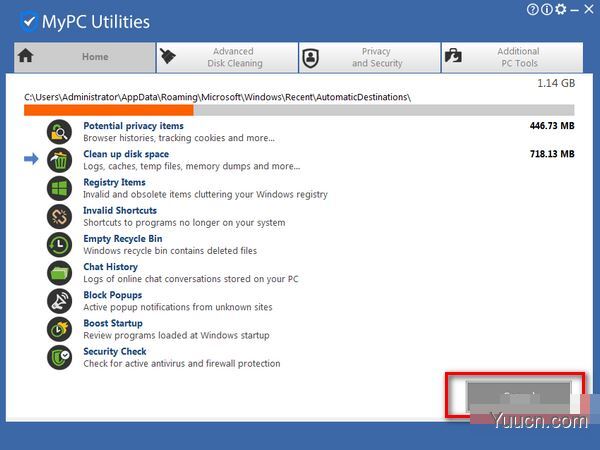 MyPC Utilities(系统优化清理软件) v7.1.0.2 特别安装版