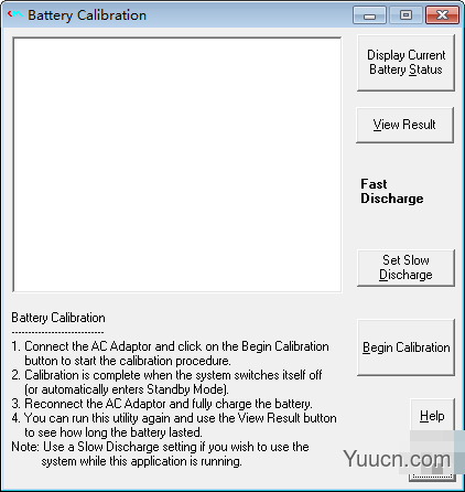 笔记本电池修复软件(Battery Calibration) v1.0.0.66 绿色免费版