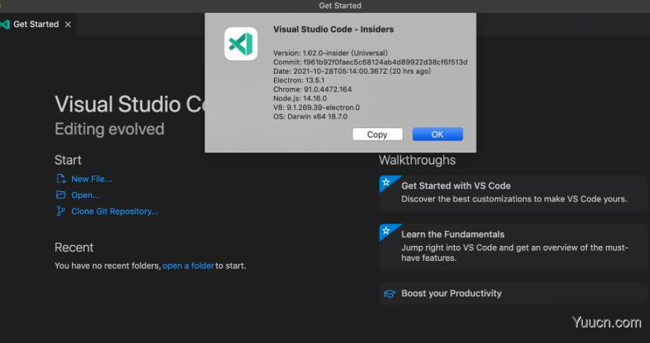 Visual Studio Code insider 32/64位 v1.62.0 官方最新安装版