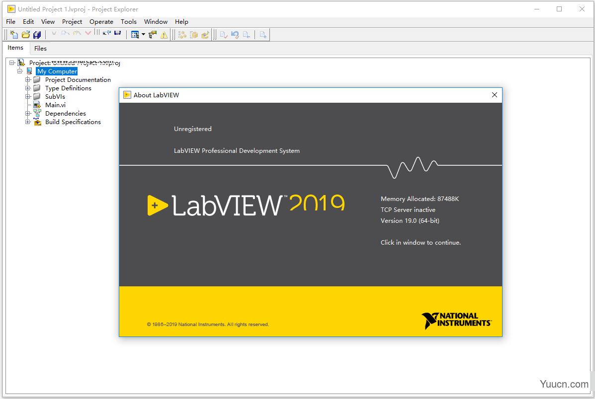 NI LabView 2019 v19.0.1 64位/32位 特别安装版(附注册机+教程)
