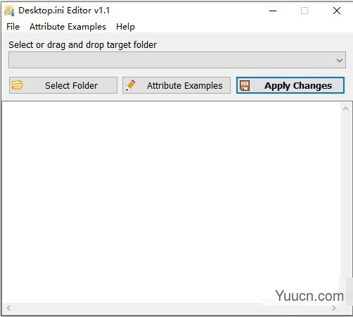 Desktop.ini Editor(文件夹编辑器) v1.1 绿色免费版