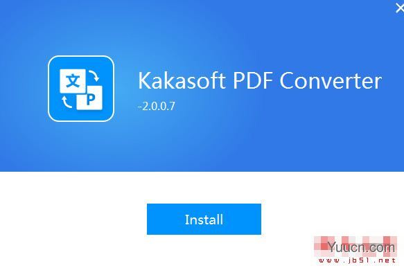 KakaSoft PDF Converter(PDF转换)V2.0.0.7 官方安装版