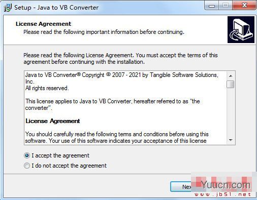 Java to VB Converter(Java转VB转换器)V21.9.1 官方英文安装版