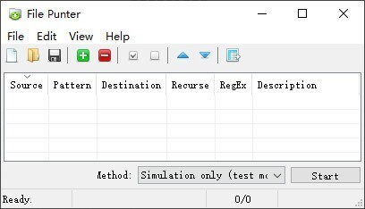 正则表达式文件整理软件File Punter v1.0.8 英文绿色版