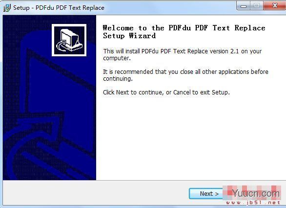 PDFdu PDF Text Replace(PDF文本替换)V2.1 英文安装版