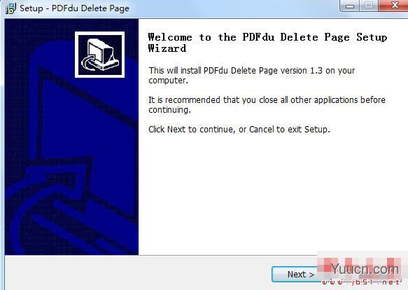 PDFdu Delete Page(PDF页面删除)V1.3 官方英文安装版