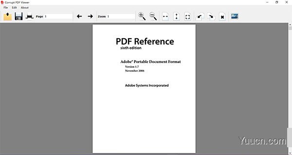 Corrupt PDF Viewer(损坏PDF阅读软件) v1.1 官方安装版