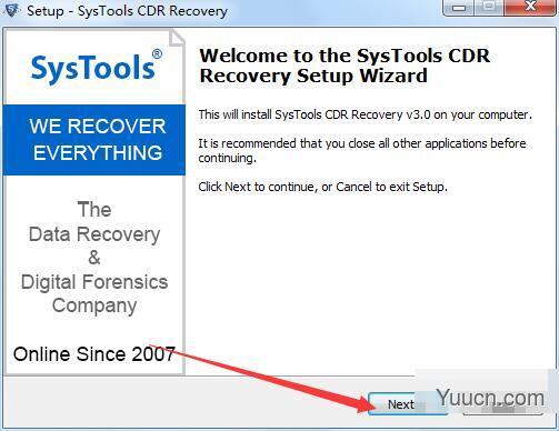 SysTools CDR Recovery(cdr文件修复工具)V3.0 官方安装版