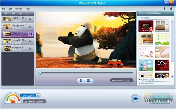 iOrgSoft DVD Maker(DVD制作软件) v3.0.1 官方版