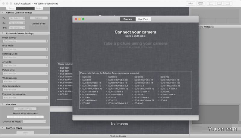 DSLR Assistant(单反助手/相机远程控制) for Mac v3.9.0 直装破解版