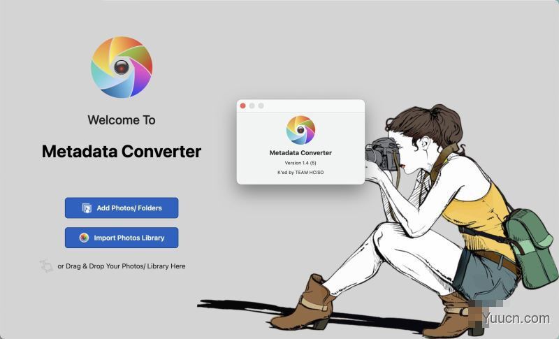 照片数据修改工具Metadata Converter for Mac v1.4 直装免费版