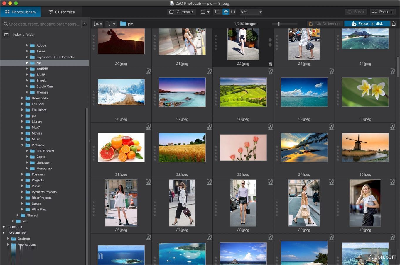 高级照片编辑软件DxO PhotoLab5 for Mac v5.1.1.50 直装激活版