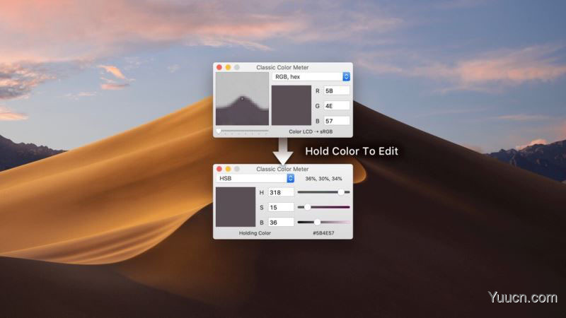 苹果电脑网页取色器Classic Color Meter for Mac v2.1.0 免费破解版