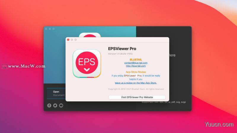 AI/EPS格式预览工具EPSViewer Pro MAC破解版 v1.4