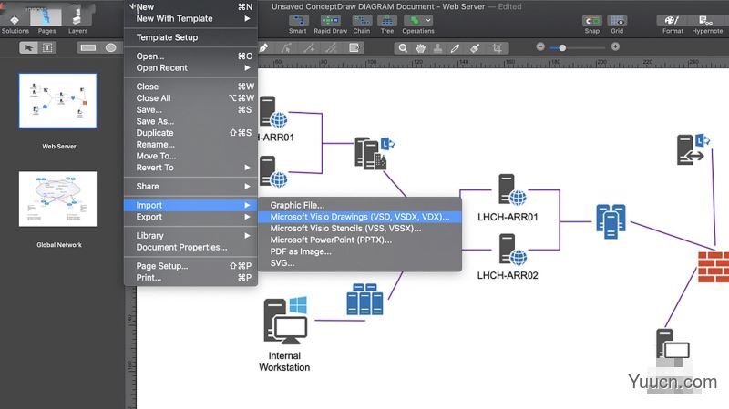 ConceptDraw DIAGRAM(专业图形设计工具) v14.1.0.370 一键安装破解版