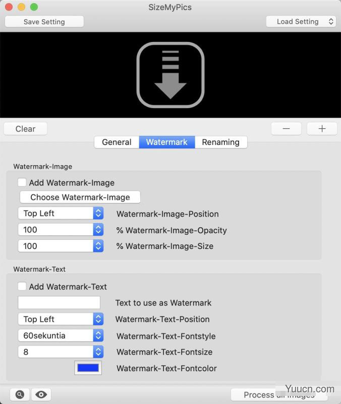 SizeMyPics(图片格式转换/大小调整) for Mac v1.7.0 中文直装破解版