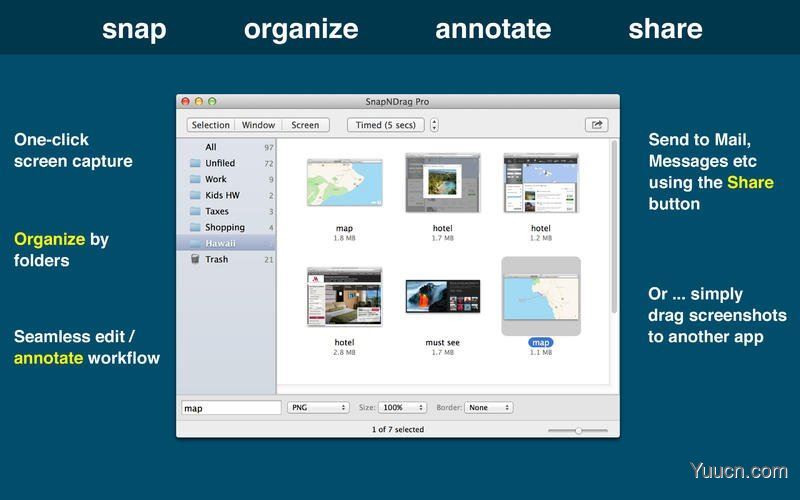 苹果电脑截屏工具SnapNDrag Pro for Mac v4.5 一键安装破解版