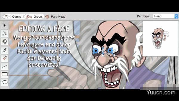 Comic Strip Factory(漫画创作软件) for Mac V1.0.135 苹果电脑版