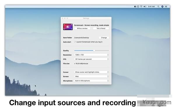 Screencast(截屏录像工具) for Mac V1.9.2 苹果电脑版