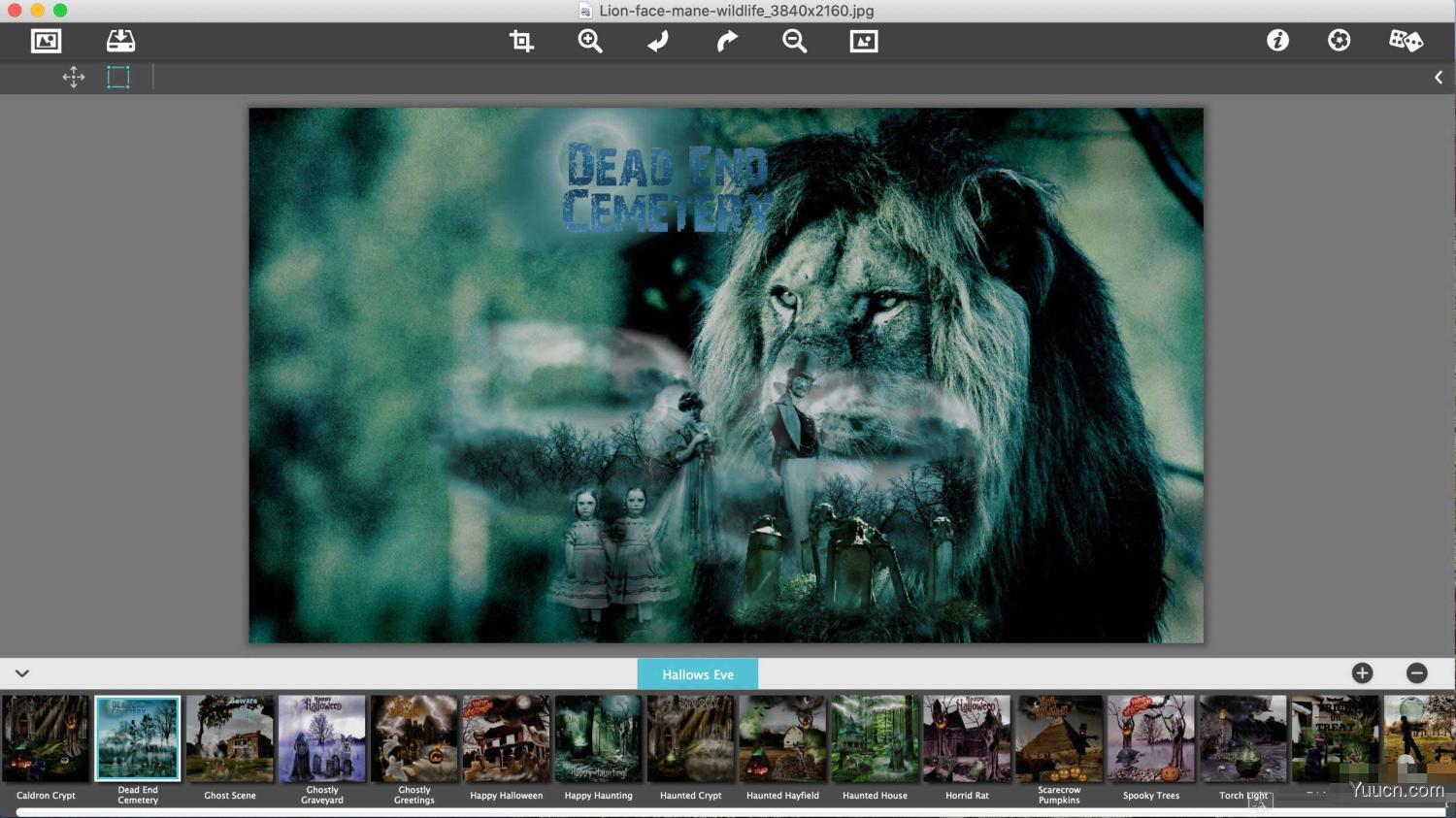 JixiPix Hallows Eve for Mac(万圣节特效生成工具) V1.13 苹果电脑版