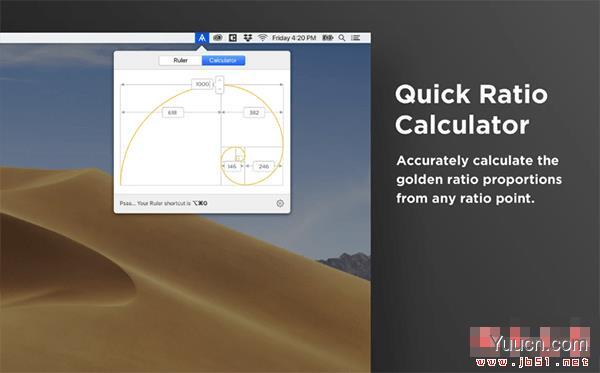 Goldie App for Mac(黄金比例设计工具) V1.6.0 苹果电脑版