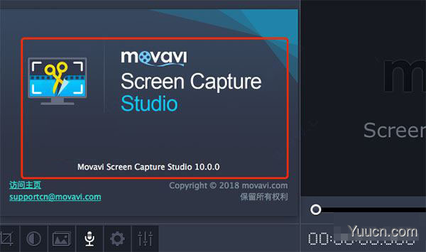 Movavi Screen Capture Studio 10 for Mac(屏幕录制编辑工具) v10.1.0 中文特别版