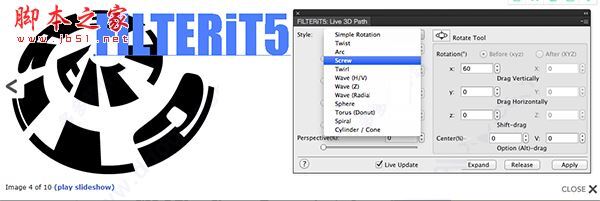 FILTERiT 5 for mac(AI创意变形效果插件) v5.0.4 苹果电脑版