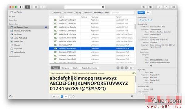 FontAgent for Mac(字体修正和管理工具)  V9.0.8  苹果电脑版