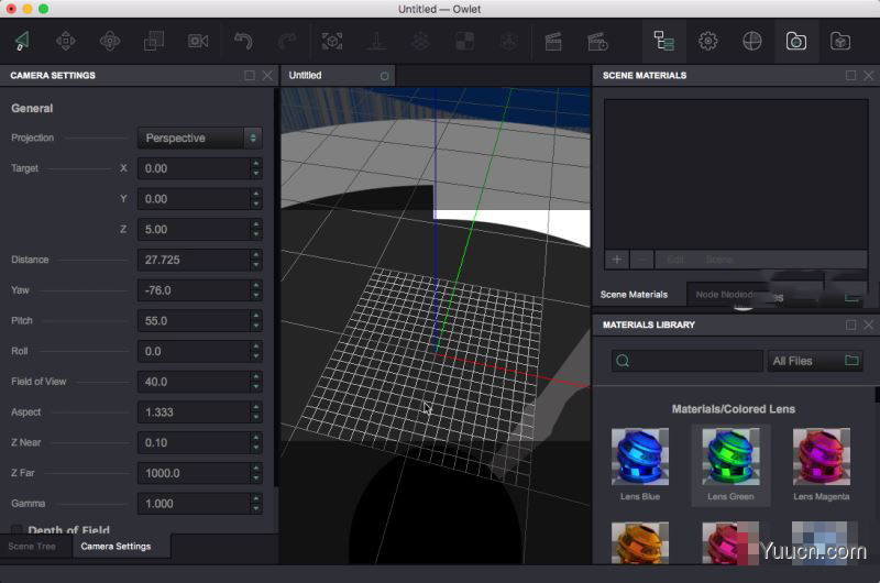 Owlet for Mac(3D设计渲染工具)特别版 v1.5.1苹果电脑版(附破解补丁)