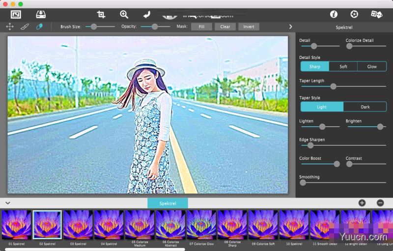 ixiPix Spektrel Art for Mac(图片锐化工具)特别版 v1.1.0 苹果电脑版(附注册码+破解步骤)