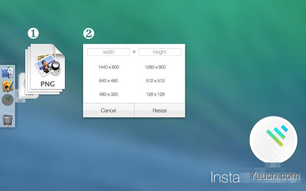 Instant Resize for Mac(图像批量分辨率调整工具) v1.2 特别版