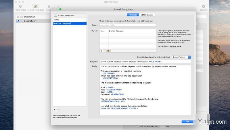 DeliverExpress(带有电子邮件功能的FTP传输软件) for Mac v2.7 直装破解版