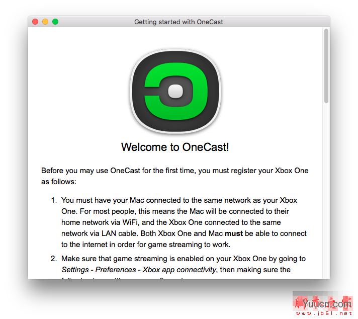 OneCast for mac (OSX Xbox串流工具) v1.4 苹果电脑版