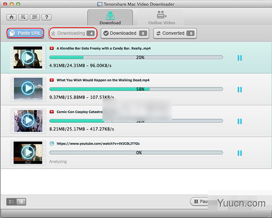 Tenorshare Mac Video Downloader for Mac V1.2.0.0 苹果电脑版