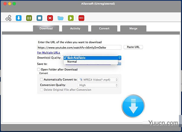 Allavsoft for Mac(视频下载器软件) v3.23.3.7724 苹果电脑版