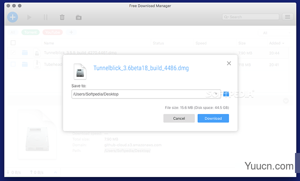 Free Download Manager for Mac(下载神器) v6.15.3 苹果电脑版