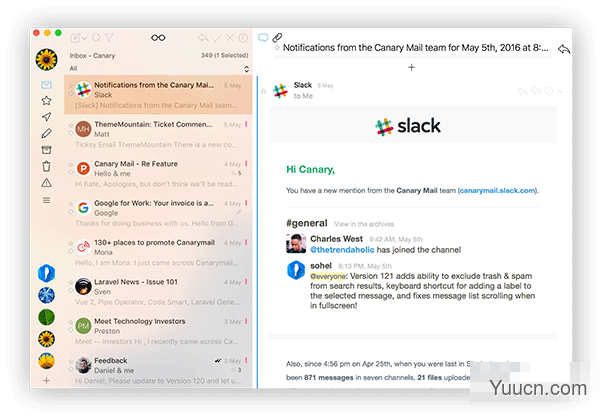 Canary Mail for Mac v1.7.0 苹果电脑版