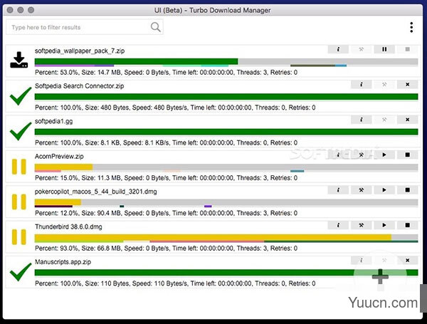 Turbo Download Manager for Mac(下载加速器软件) V1.3.0 苹果电脑版