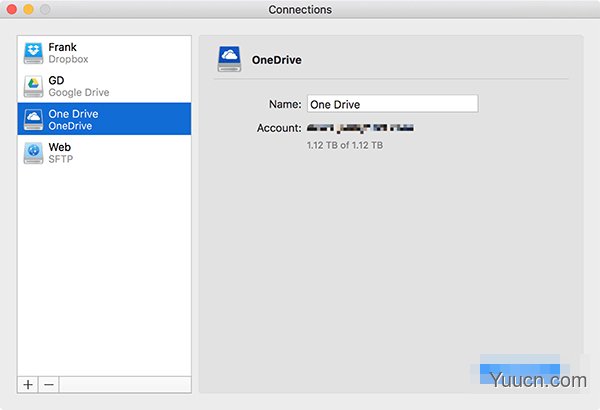 CloudMounter for Mac V1.1 苹果电脑版