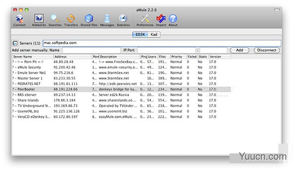 aMule for Mac(跨平台版电骡) V2.3.1 苹果电脑版